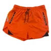 Chuks Collins Men's Yellow / Orange Orange - Unisex - Active Self Shorts -  Diffusion Collection  - T In Yellow/orange