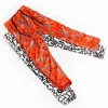 Chuks Collins Women's Yellow / Orange Orange - Active Self- Tasou Print Joggers -  Diffusion Collecti In Grey/black