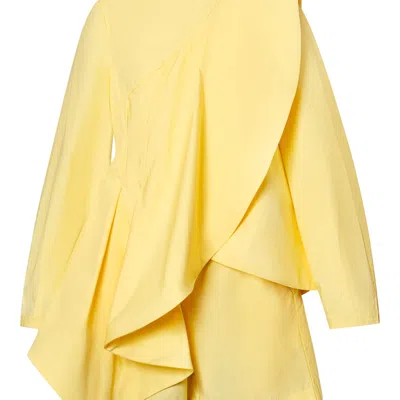 Chuks Collins Women's Yellow / Orange Tamron Summer Two Piece Set In Yellow In Yellow/orange