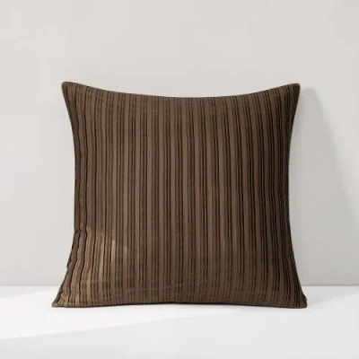 Chuks Collins X Lush Decor Shroom Pillow Cover In Brown