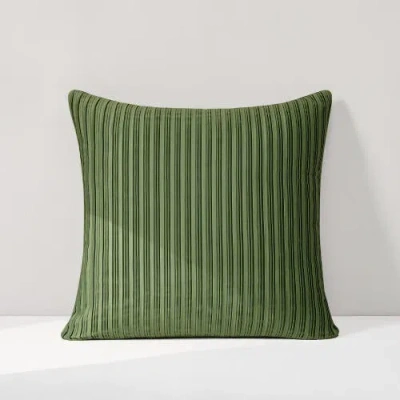 Chuks Collins X Lush Decor Shroom Pillow Cover In Green