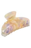 Chunks Baby Dolly Charm Claw Clip In Yellow Multi