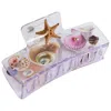 Chunks Box Hair Claw Clip In Seashell