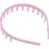 Chunks Comb Headband In Lilac