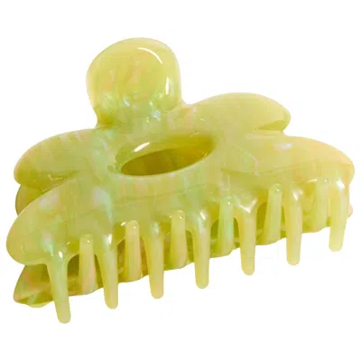 Chunks Flower Hair Claw Clip In Jade Swirl 1/1