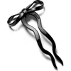 Chunks Large Bow Hairpin In Black