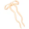 Chunks Large Cream Bow Hair Pin