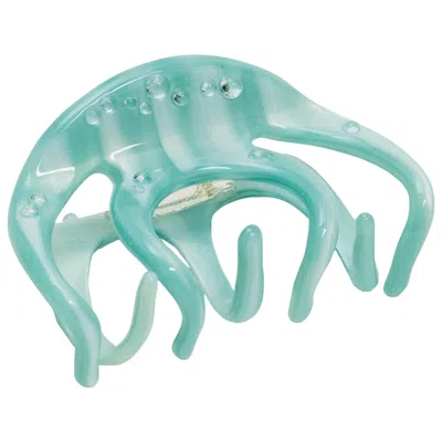 Chunks Large Octopus Hair Claw Clip In Blue Dew