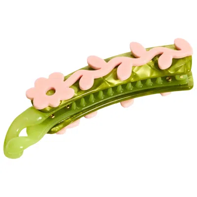 Chunks Medium Banana Hair Clip In Sweet Pea