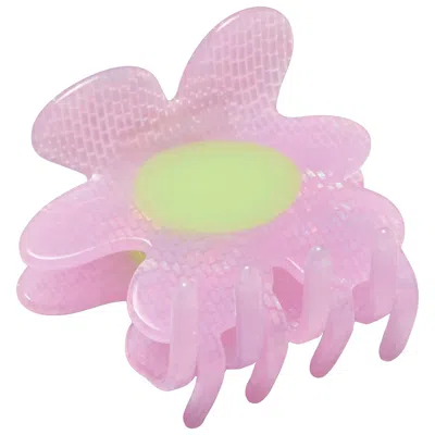 Chunks Medium Flower Hair Claw Clip Shimmer