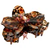 Chunks Medium Orchid Hair Claw Clip In Leopard 1/1