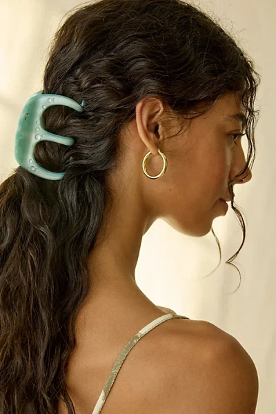Chunks Octopus Claw Clip In Blue, Women's At Urban Outfitters