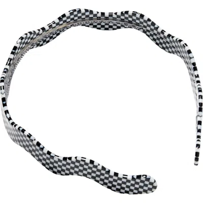 Chunks Wavy Check Headband