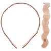 Chunks Wavy Headband In Hazel Sparkle
