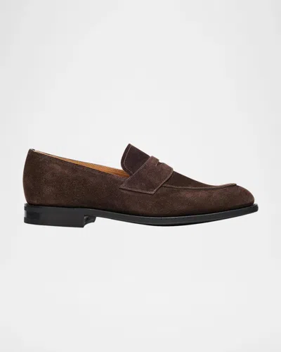 Church & Apos;s Men & Apos;s Hertford R 2.0 Suede Penny Loafers In Multi