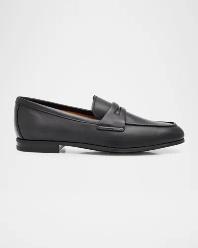 Church & Apos;s Men & Apos;s Milton Crocodile Loafers In Anthracite