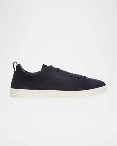 Church & Apos;s Men & Apos;s Rochdale Soft Suede Slip-on Sneakers In Blue