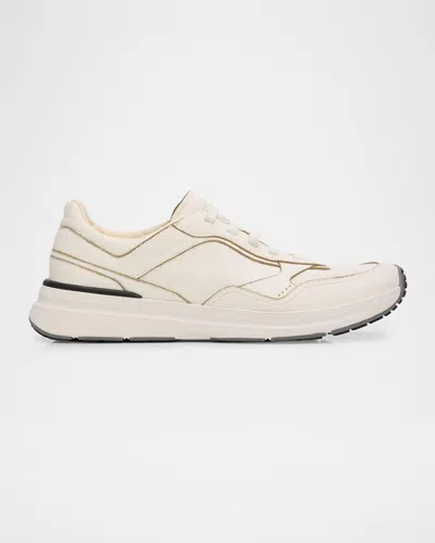 Church & Apos;s Men & Apos;s Sterling Leather Low-top Sneakers In White