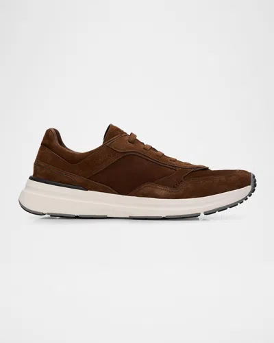 Church & Apos;s Men & Apos;s Sterling Suede Low-top Sneakers In Burnt