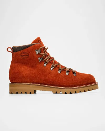 Church & Apos;s Poulton Suede Boots In Brick