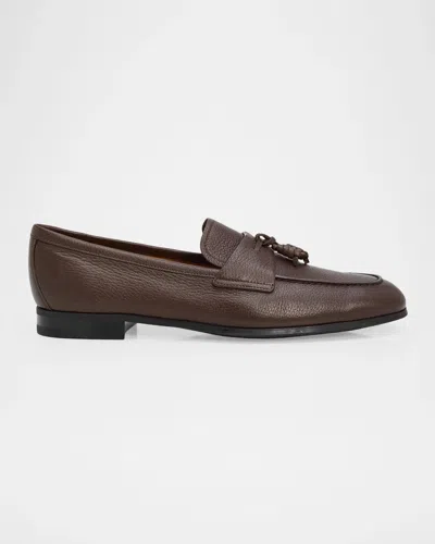 Church & Apos;s Satley Leather Tasseled Loafers In Brown