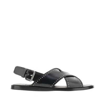 Church 'oksana' Leather Sandals In Black
