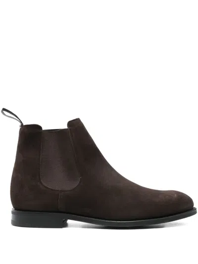 Church's Amberley Elastic-panel Chelsea Boots In Brown