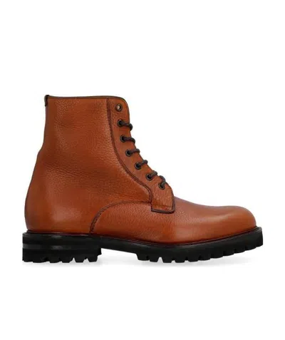Church's Ankle Lace-up Boots In Brown