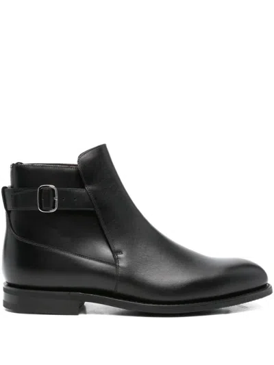 CHURCH'S BLACK ANKLE BOOTS