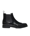Church's Black Ketsby Rivet And Ankle Boots In Black