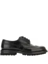 Church's Brogue Wingtip Derby Shoes In Black