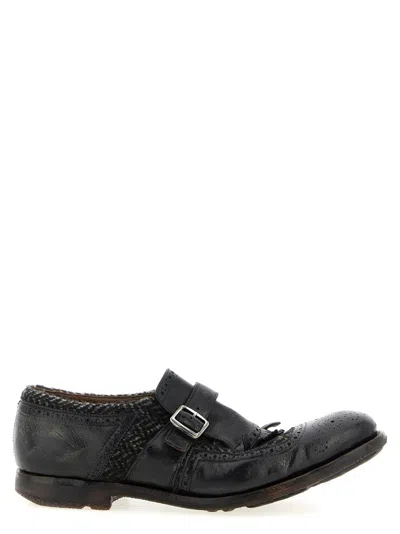 CHURCH'S BLACK LEATHER LOAFERS