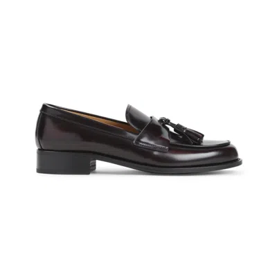 Church's Sibyl Polished Leather Tassel Loafers In Brown