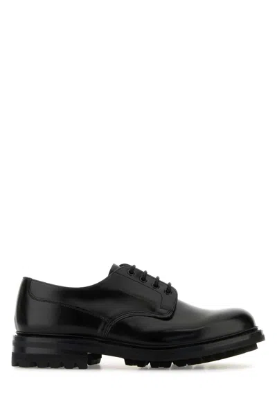 Church's Mc Neil Lw Chunky Sole Lace-up Shoes In Black
