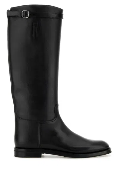 CHURCH'S BLACK LEATHER MICHELLE BOOTS