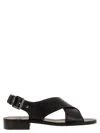 Church's Rondha Crossover Sandals Shoes In Black