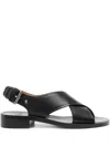Church's Rondha Crossover Sandals Shoes In Black