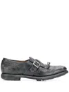Church's Shanghai Brogue Monk Shoes In Black