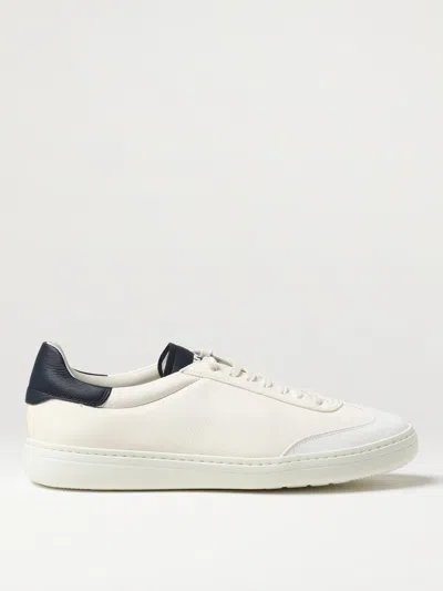 Church's Boland Sneakers In Grained Nappa Leather In Ivory