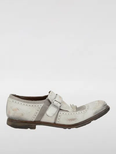 CHURCH'S BROGUE SHOES CHURCH'S MEN COLOR WHITE,G69300001