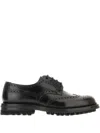 Church's Brogue Wingtip Derby Shoes In Black