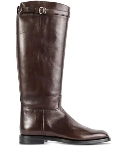 Church's Brown Leather Boots
