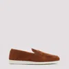 Church's Suede Loafers In Brown