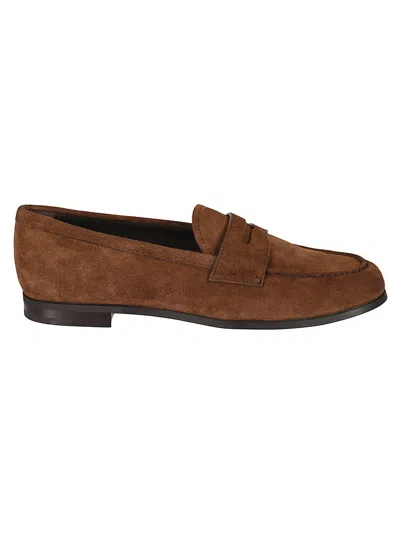 Church's Brown Suede Loafers