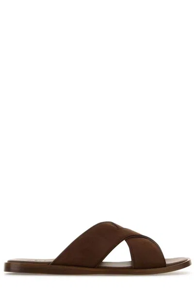 Church's Brown Suede Oriyah Slippers
