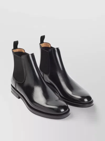 Church's Brushed Calf Leather Chelsea Ankle Boots