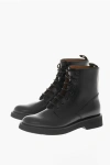 CHURCH'S BRUSHED LEATHER COMBAT BOOTS