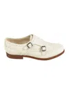 Church's Buckle Wrap Derby Shoes In Ivory