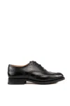 CHURCH'S BURWOOD OXFORD SHOES IN LEATHER