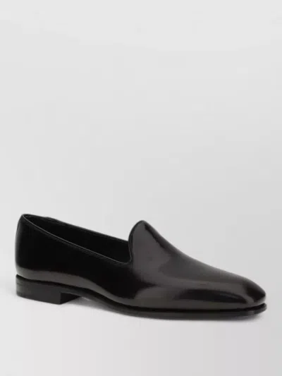 Church's Calf Leather Slip-on Loafers In Black